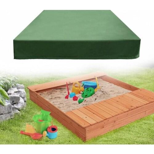 Oxford Cloth Dust Cover Drawstring Sandbox Sandpit 120/150cm Dustproof Cover Canopy Waterproof Shelter Garden Farm