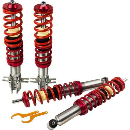 Coilovers For VW Golf Mk1 Cabrio Rabbit Adjustable Suspension Shock absorber for Cabriolet Jetta MK1 Models Lowering Kit
