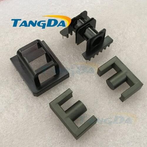 ER EC ER35 ERL35 EC35 2Slots skeleton Bobbin LLCR transformation+Soft magnetic ferrite core 7+7pin Double groove Transformers A