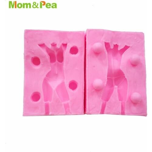 Mom&Pea MPA0722 Body Shaped Silicone Mold Cake Decoration Fondant Cake 3D Mold Food Grade