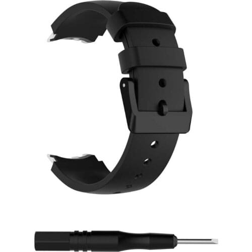 Silicone Replacement Watch Band Strap Bracelet For Ticwatch S Smartwatch-Knight