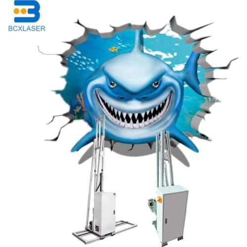 Vertical 3D wall printer direct to wall decoration machine wall painting machine