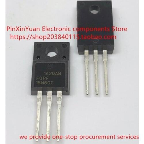 5PCS/LOT New original FQPF15N60C liquid crystal field effect transistor 15N60 TO-220F 15A 600V In stock