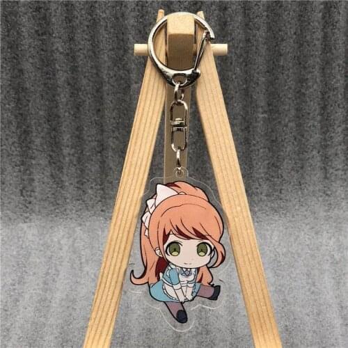 Danganronpa V3 Acrylic Keychain Sonia Nevermind Keyring Acrylic Figure Keyring Pendant Cosplay Chains Collection Model Toy
