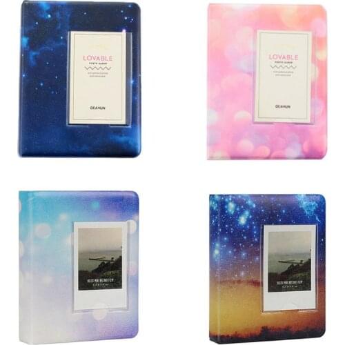 64 Pockets 3 Inch Starry Sky Photo Book Album For Fujifilm Instax Mini Films 9 8 7s 90 70 25 Name Card Holder