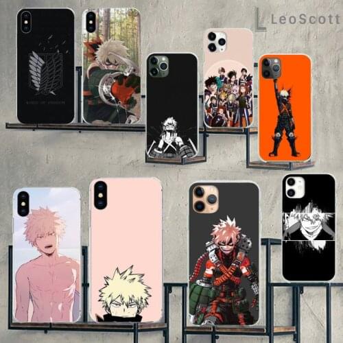 Katsuki bakugo my hero academia Phone Case For iphone 12 5 5s 5c se 6 6s 7 8 plus x xs xr 11 pro max mini