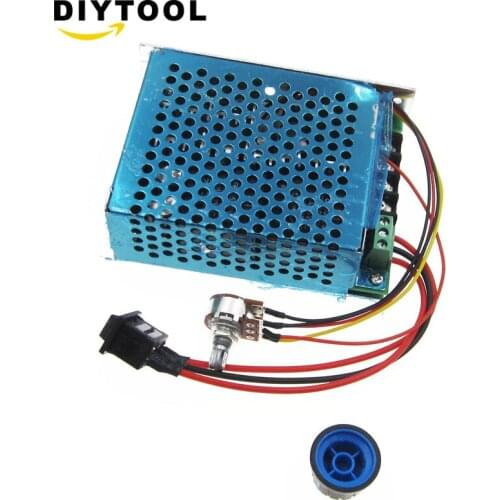 Digital Display 0~100% adjustable DC 10-50V 40A DC Motor Speed Controller PWM 12V 24V 48V 2000W MAX 60A Reversible