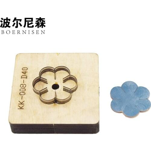 Flower Custom Leather Shape Laser Die Japanese Steel Blade Sheet Cutting Die Diy Leather Cutting Die SMVAUON