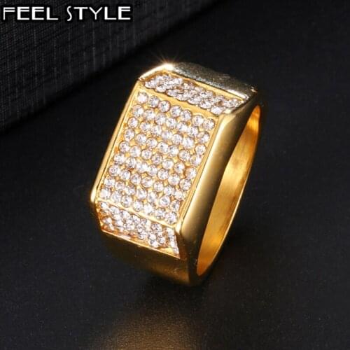 Женские золотые кольца Feel style China At AliExpress