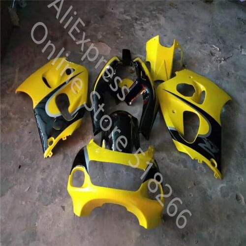 Yellow black Fairing fit For SUZUKI GSX600 750 GSXR 600 1996 1997 1998 1999 2000 GSXR600 750 96 97 98 99 00 Fairing