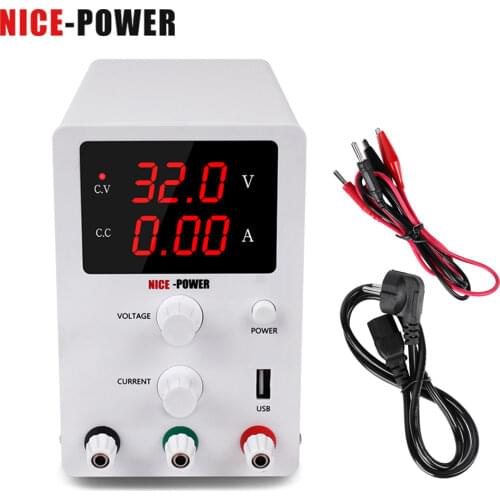 Switching Lab DC Power Supply 30V 10A Adjustable Laboratory Power Source Digital For Phone Repair + Short Circuit Protection
