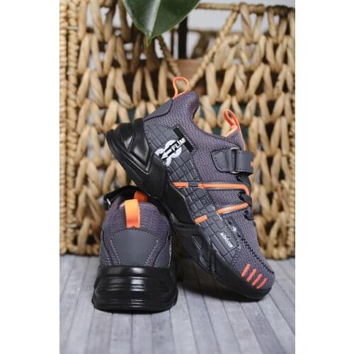 Mc Kimberly Multicolour Line Detailed Braided Thick Outsole Child Sneaker