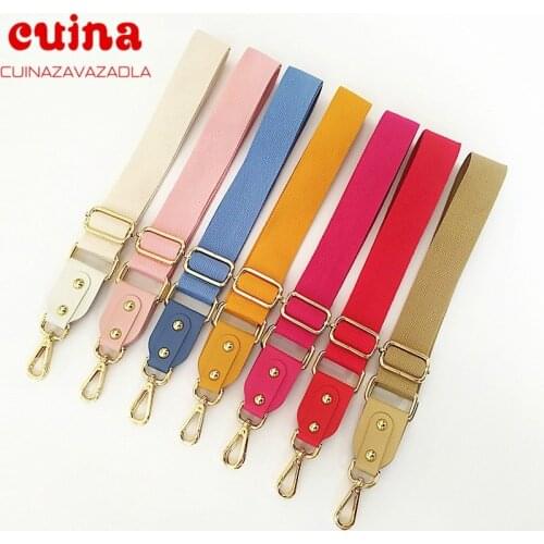 Fashion Long Shoulder Bag Strap Cotton Fashion Wide Replacement Strap For Bags Nylon Woman Messenger Accessories Bag Straps