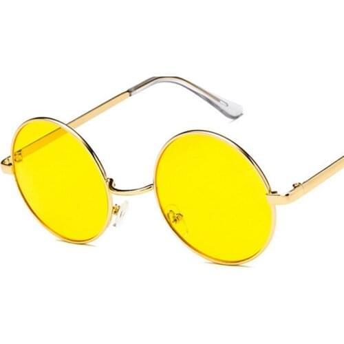 Classic Round Frame Trendy Womens Sunglasses Retro Glasses Men Fashion Vintage Eyeglasses