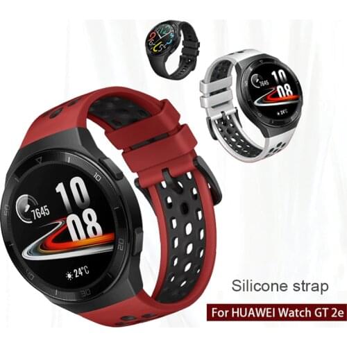 Soft silicone Band for HUAWEI WATCH GT 2e Official Style Strap Custom Wristband for HUAWEI GT2E Special Straps Watchband