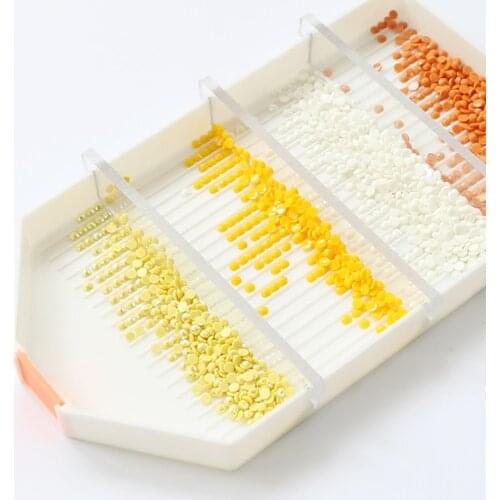 DIY Diamond Painitng Accessories Large Capacity Point Drill Art Tray Plate Embroidery Tools Storage box