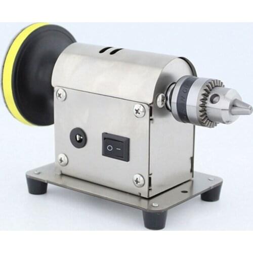 New Multifunction Polishing Machine Jewelry Grinder Mill Polishing Machine Jewelry Benchtop Polisher 20pcs Sandpaper