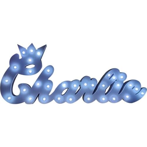 Personalise Light Up Night LED Grow Light Wall Decoration For Bedroom Wedding Ornaments Lights