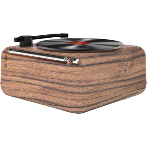 Portable Durable Vinyl Record Wireless Speaker Creative Record Player Portable HIFI Stereo Wireless Speaker