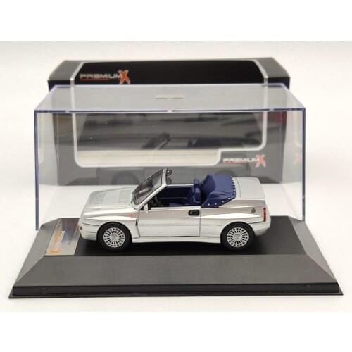 Premium X 1:43 For Lancia DELTA Integrale Cabriolet 1992 PR0022 Resin Models Auto Cars Collection Silver