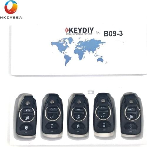 HKCYSEA 5/10/15PCS B09-3 Style 3 Button Remote Control for KD900 KD900+ URG200 KD-X2 MINI KD Key Programmer B Series