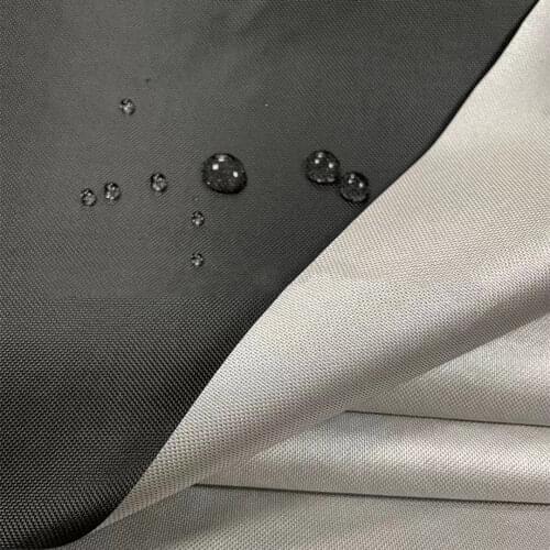 Silver Coated Waterproof Fabric 420D PU Oxford Tent Sunshade UV Resistance Fabric For Awning Outdoor By The Meter