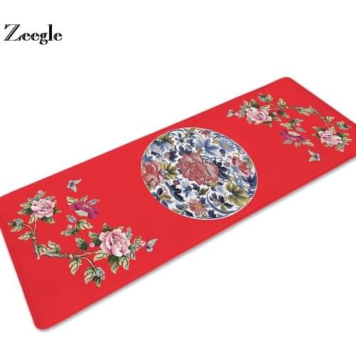 Zeegle Rugs and Carpets for Home Living Room Anti Slip Hallway Floor Rug Bedside Carpet Mat Kids Room Area Rug Flannel Soft Mat