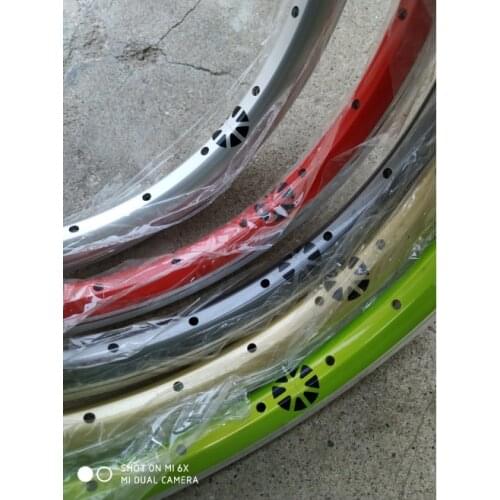 14 inch folding bicycle rim double-layer aluminum alloy rim 14*1.5 bike rim 20 hole