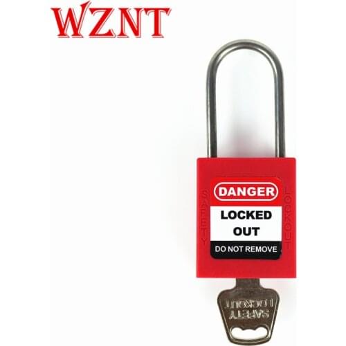 2PCS NT-44S 4mm Lock out tag out locks,hardened steel locks,lockout padlocks with master key