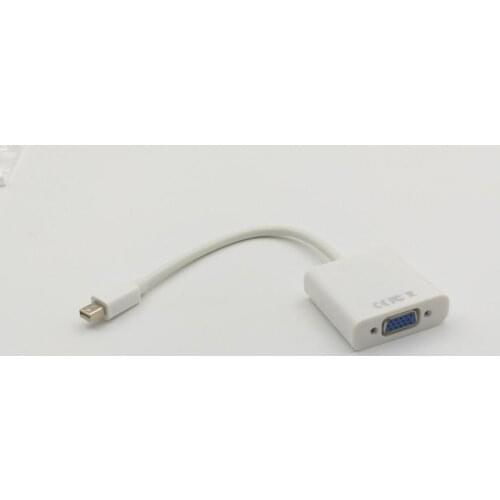 20pcs Mini DisplayPort Display Port Mini DP To VGA Cable Adapter 1080P New
