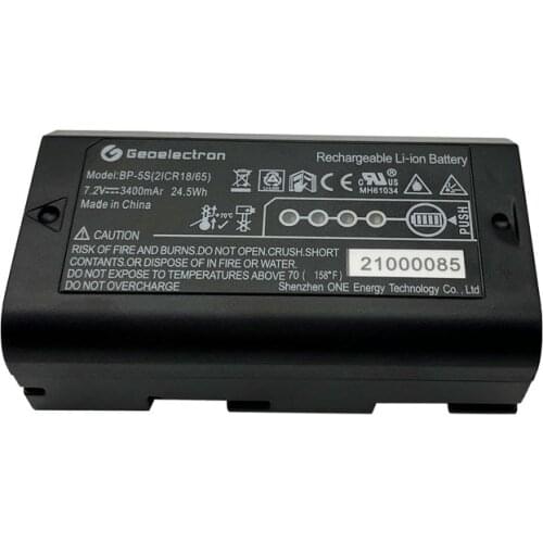 2020New 7.2V 3400mAh BP-5S battery for Topcon Unistrong South X11 data controlle FOIF A90 STONEX P9-G STONEX P9-II S6 S9 battery