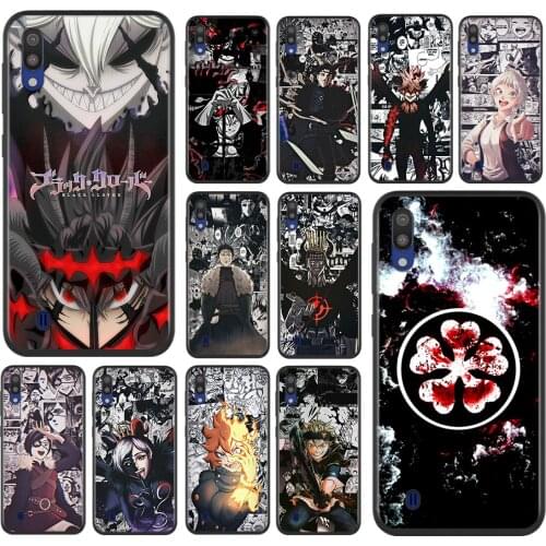 Anime Black Clover For Samsung Galaxy A90 A80 A70 S A60 A50S A30 S A40 S A2 A20E A20 S A10S A10 E Soft Phone Case