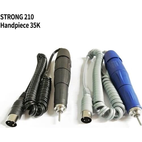 New Arrival Strong 210 35000RPM 105L 2.35mm Handle Nail Drills Machine Manicure Pedicure Electric File Bits Nails Art Equipment