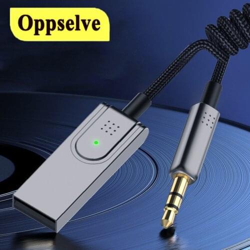Bluetooth5.0 Audio Adapter Receiver Wireless Music 3.5mm Car AUX Jack Receptor USB Bluetooth for Autoradior Stereo Audio Speaker