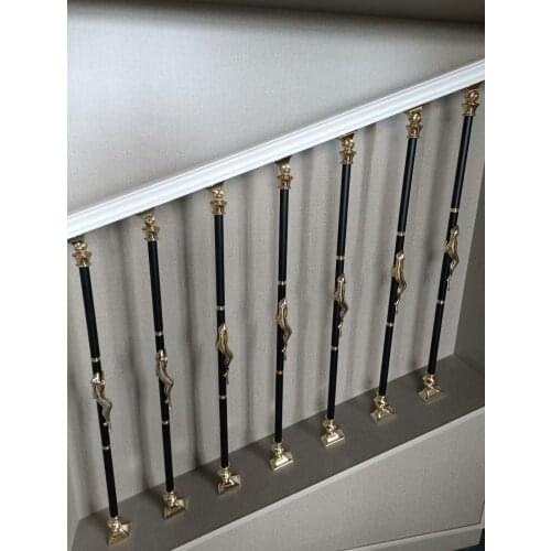 BT-031 Stair handrail railing column villa duplex loft fence platform bay window balcony stainless steel simple guardrail