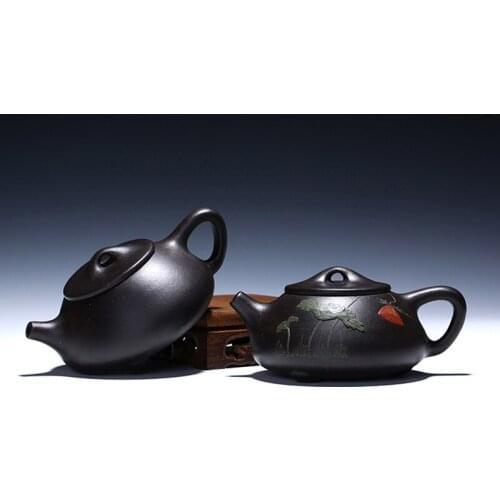 Purple Sand Tea Set Chinese Kung Fu Tea Set Ceramic Portable Teapot Set Outdoor Travel Gaiwan Cups of Tea Ceremony Teacup 220ml