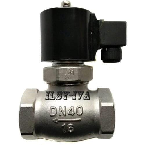 DN20 ZQDF series DC24V Pilot type high temperature and high pressure steam solenoid valve