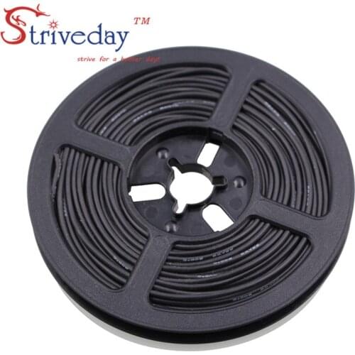100 meters/roll 328 ft 26AWG Flexible Rubber Silicone Wire Tinned copper line DIY Electronic cable 10 colors to choose from