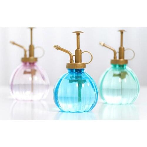 Plant Flower Glass Garden Watering Pot Mister 350ml Water Cans Sprayer Bottle Spray Irrigation Supplies Garden Accessories