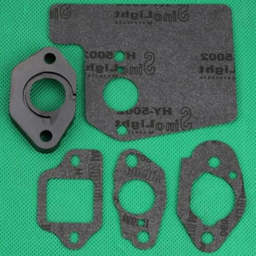 Carburetor Insulator Air Guide Gasket Muffler Gasket For Honda GCV160 GCV160A GCV160LA GCV160LAO GCV160LE Model Engines