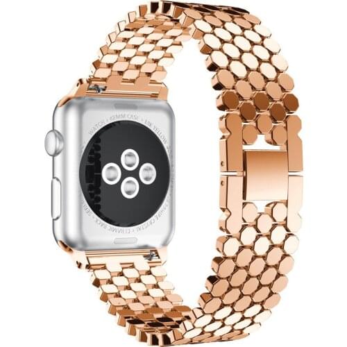 Metal watch bracelet for Apple Watch Strap 38mm 42mm iwatch 4 5 6 SE Band 44mm 40mm Watch Belt for Apple Watch 3 2 1 Accessories