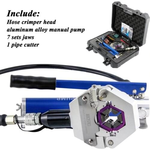 Hydraulic Hose Crimper Hydra-Krimp 71500 Manual A/C Hose Crimper Kit Air Conditioning Repaire Hose Crimping Tool