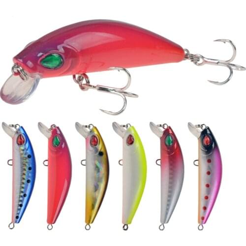 1pcs 7cm 11g Minnow Fishing Lure Wobblers 3D Eyes Sinking Hard Artificial Bait Bass Pike Trolling Carp Crankbait Fishing Tackle