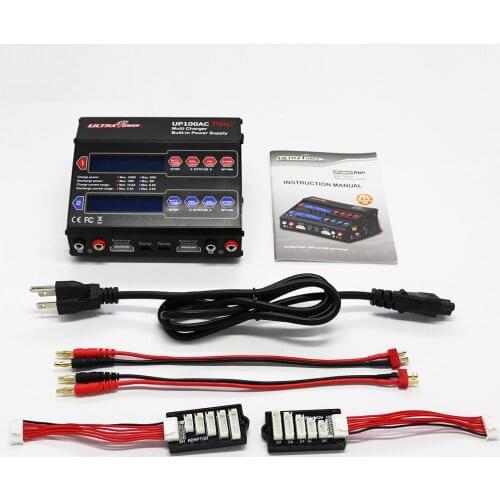Professional Balance Charger Ultra Power UP100AC DUO 100W Cyclic Balance Charging/discharging LiIo/LiPo/LiFe/NiMH/NiCD Battery