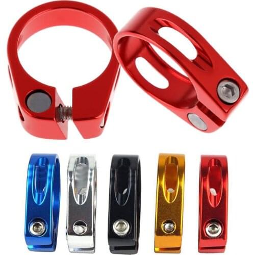 34.9mm Aluminum Alloy Bicycle Seat Post MTB Bike Bicycle Cycling Saddle Seat Post Red/ Black/ Gold/ Silver/ Blue