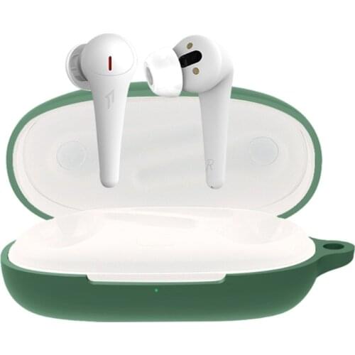 Silicone Shell Protective Cover Earphone Case for-1MORE ComfoBuds Pro Earbuds W3JD