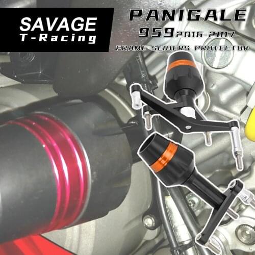Frame Sliders Crash Protector For DUCATI Panigale 959 1199 1299 1199S 1299S Motorcycle Accessories Bobbins Falling Protection