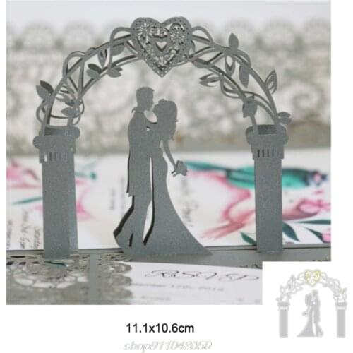 Wedding Metal Cutting Dies Stencil Scrapbooking DIY Album Stamp Paper Card Embossing Decor F09 21 Dropshipping