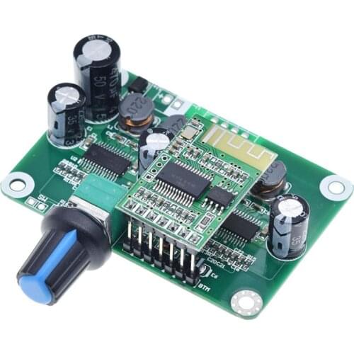 AIYIMA 2 Inch Audio Portable 25W Resonance Vibration Speaker TPA3118 Bluetooth 5.0 Power Amplifier Sound Speaker DC 12V 5A