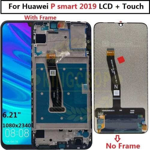P Smart 2019 LCD With Frame For Huawei P Smart 2019 LCD Display Touch Screen Digitizer Assembly For P smart 2019 Lcd